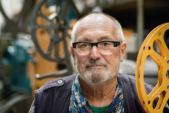 Clemens Klopfenstein in Lichtspiel Bern, copyright Keystone Press/Christian Beutler