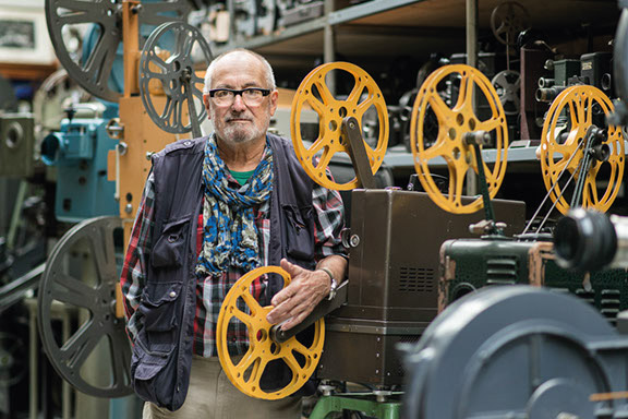 Clemens Klopfenstein in Lichtspiel Bern, copyright Keystone Press/Christian Beutler