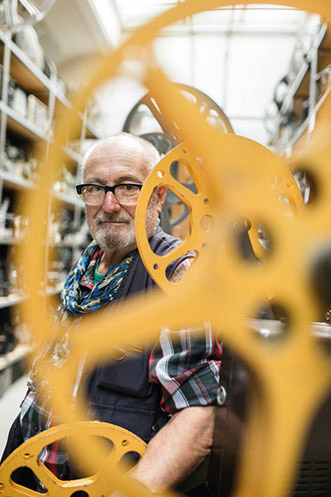 Clemens Klopfenstein in Lichtspiel Bern, copyright Keystone Press/Christian Beutler