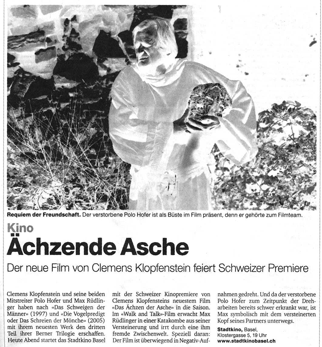 Basler Zeitung, 23. August 2018