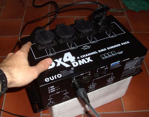 The Eurolite EDX-4 unit.