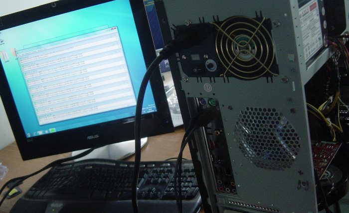 Stress testing with Prime95.