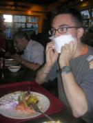 Typical Irish kebab