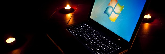 MacBook Pro Windows 7 installation ritual.