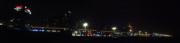 Scheveningen from the beach, by night