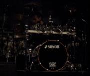 Gavin during sound check