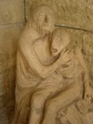 A frankly quite disturbing statue...