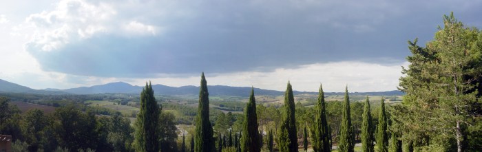 View from the hermitage.
