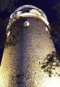 Galaga tower in the ancient genovese quarter