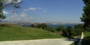 Bosphorus from the palace gardens