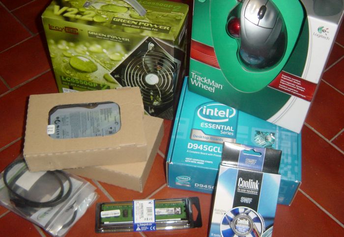 The hardware of my Windows Home Server