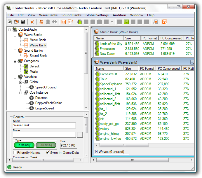 XACT interface